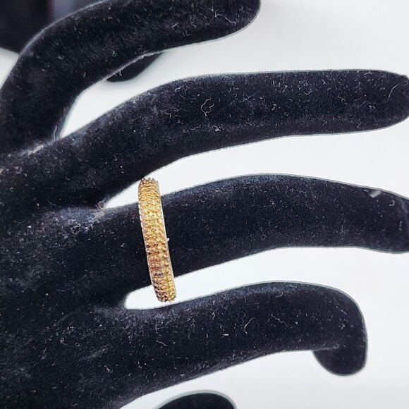 925 silver ring sz 8 - Picture 5 of 7